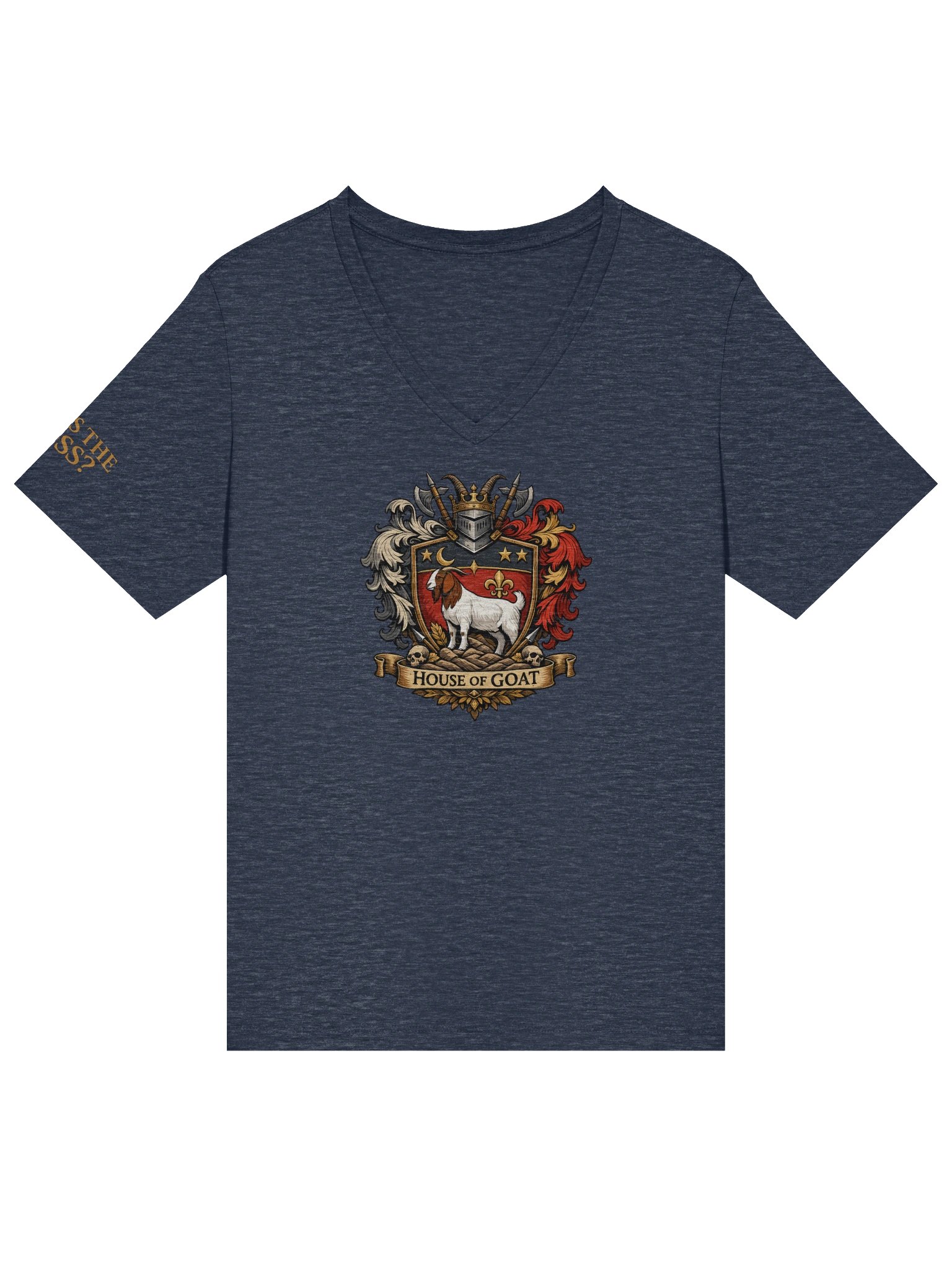 ROUND 43: HOUSE OF GOAT WOMEN'S V-NECK product image (4)