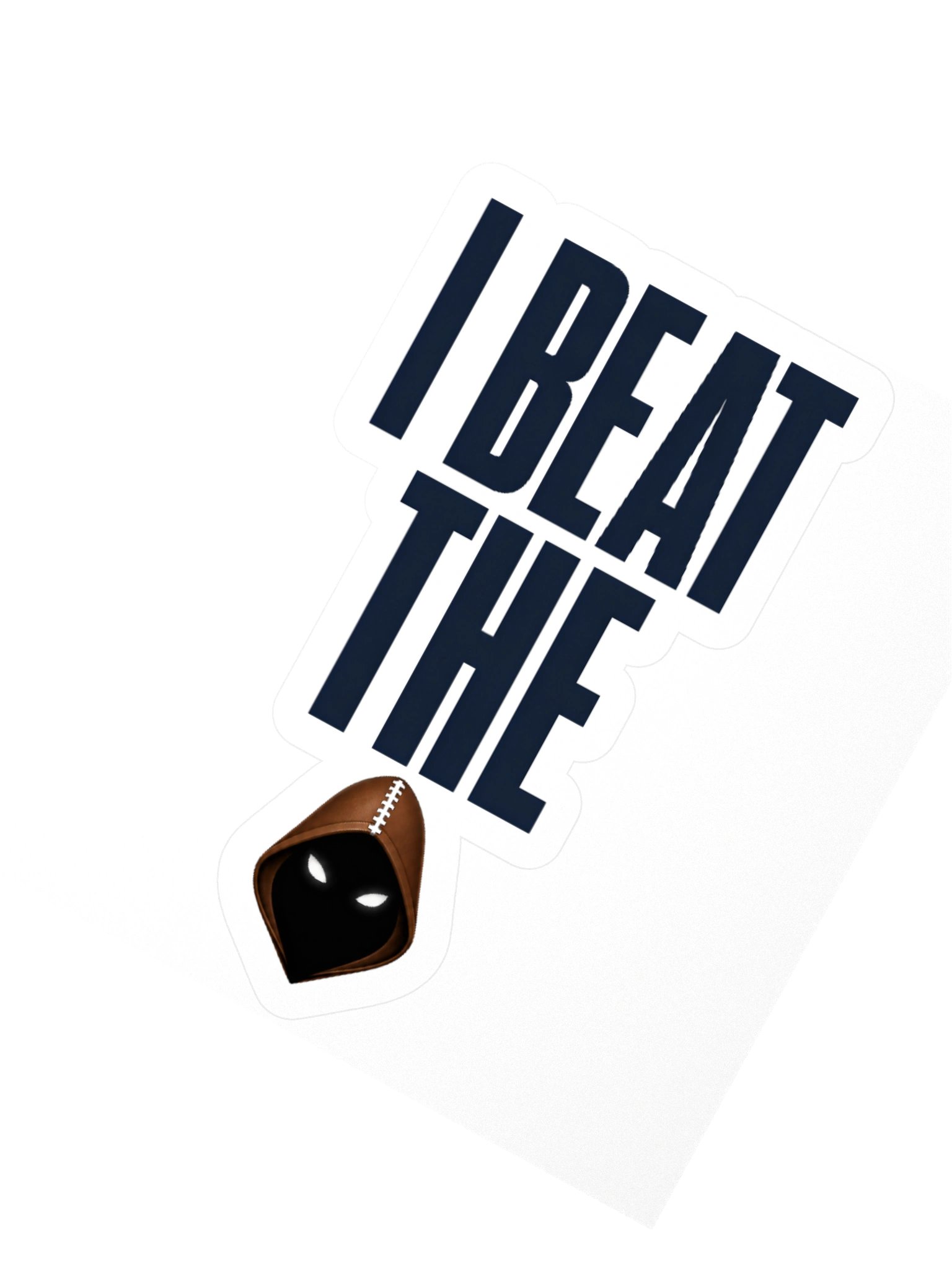 I Beat The Phantom Sticker product image (2)