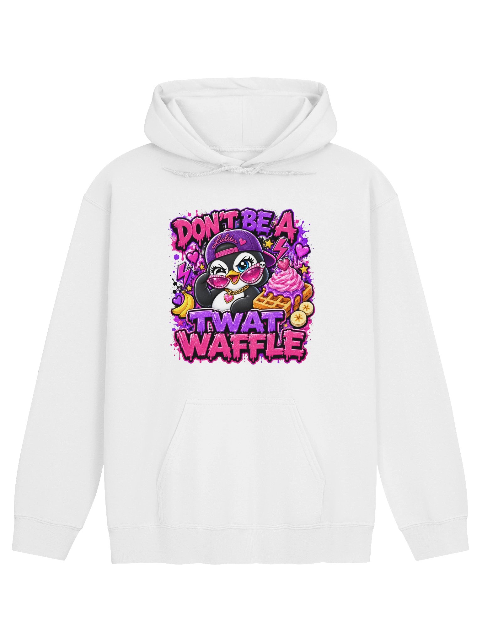 Don’t Be A Twat Waffle Lulu Hoodie product image (45)