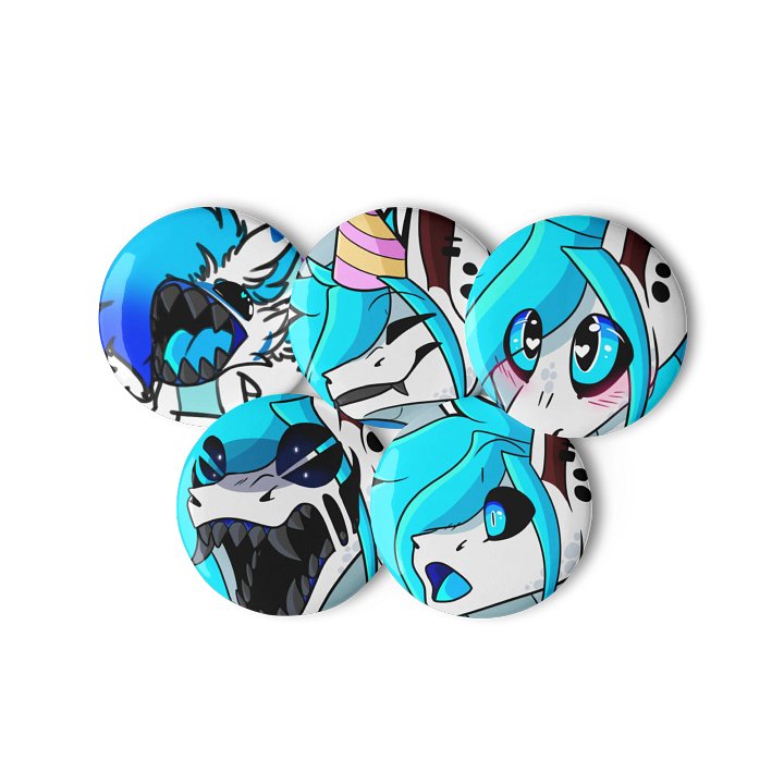 Spirit Emotes Pin Buttons product image (3)