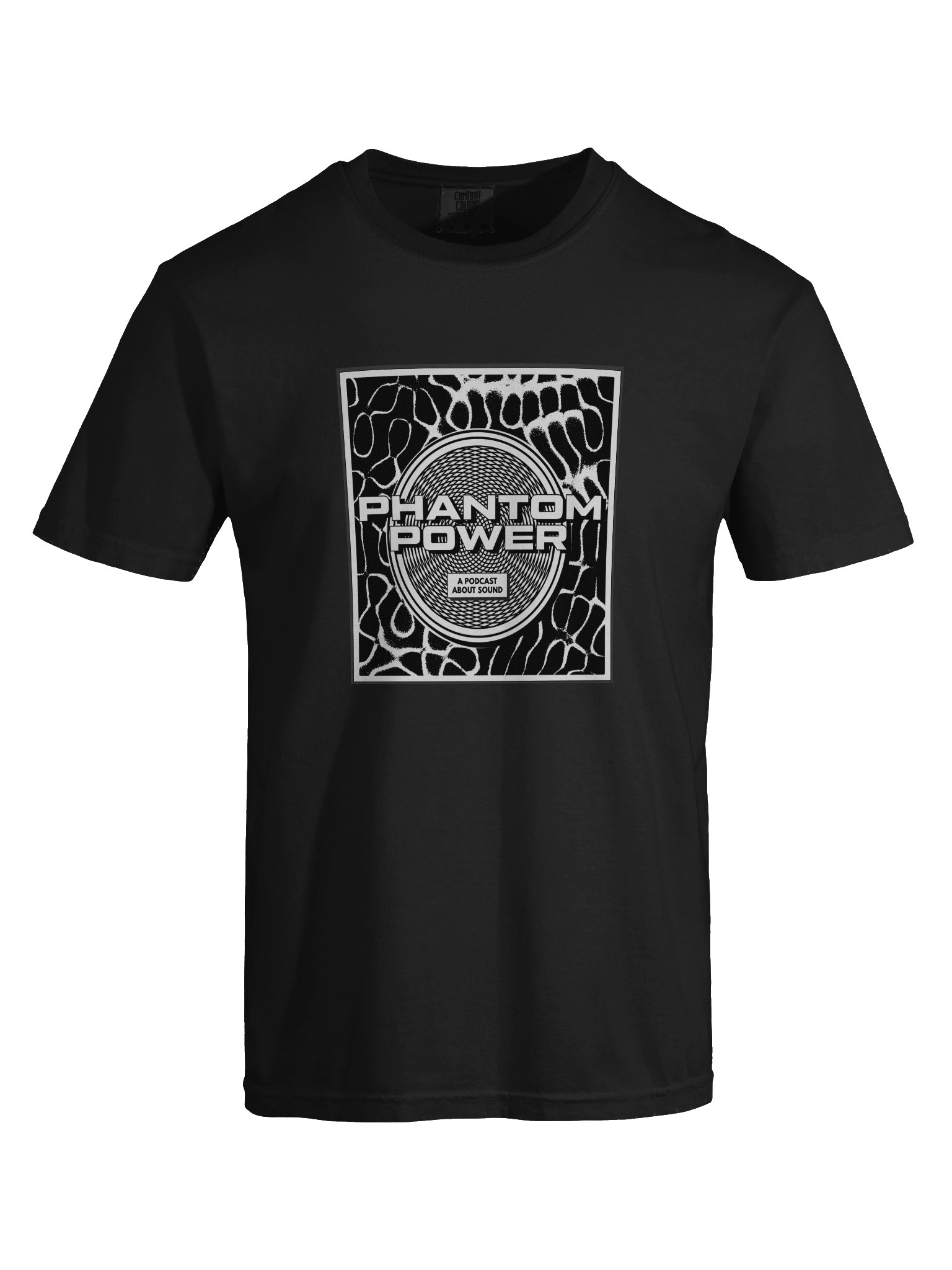 Phantom Power Tee (Chladni Logo) product image (20)
