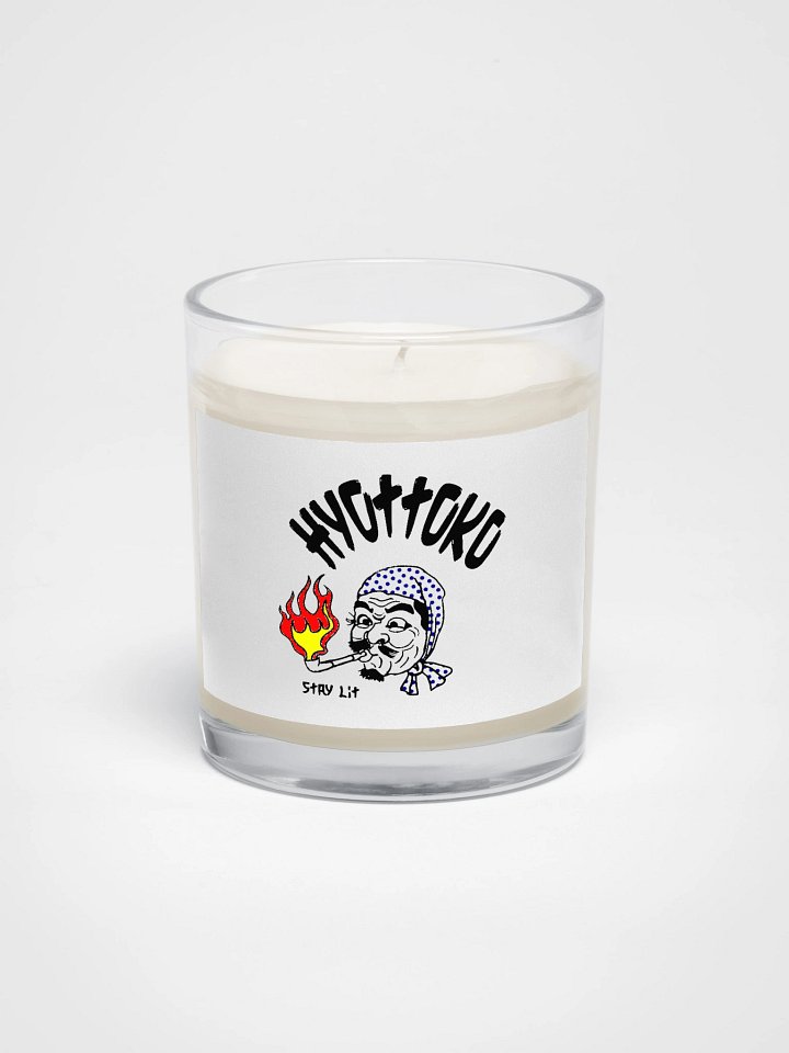 Hyottoko "Stay Lit" Soy Candle product image (1)