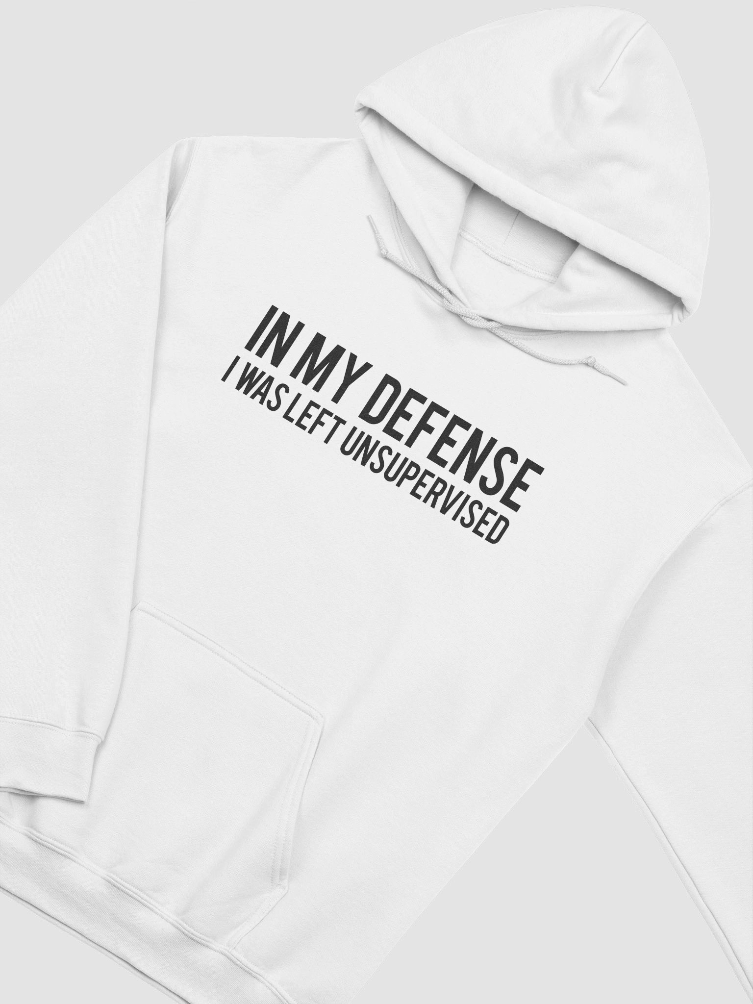 In My Defense I Was Left Unsupervised Hoodie product image (27)