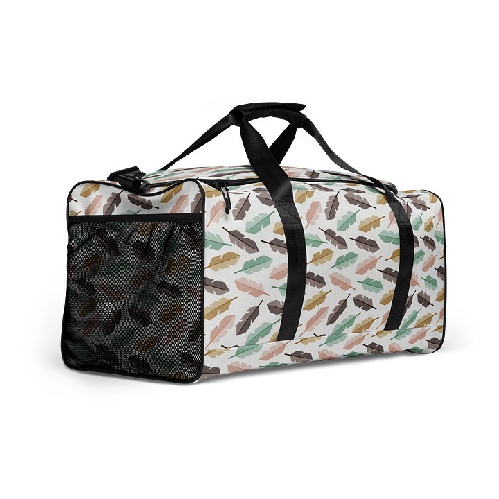 Mid-Century Modern Feathers Duffel Bag product image (2)