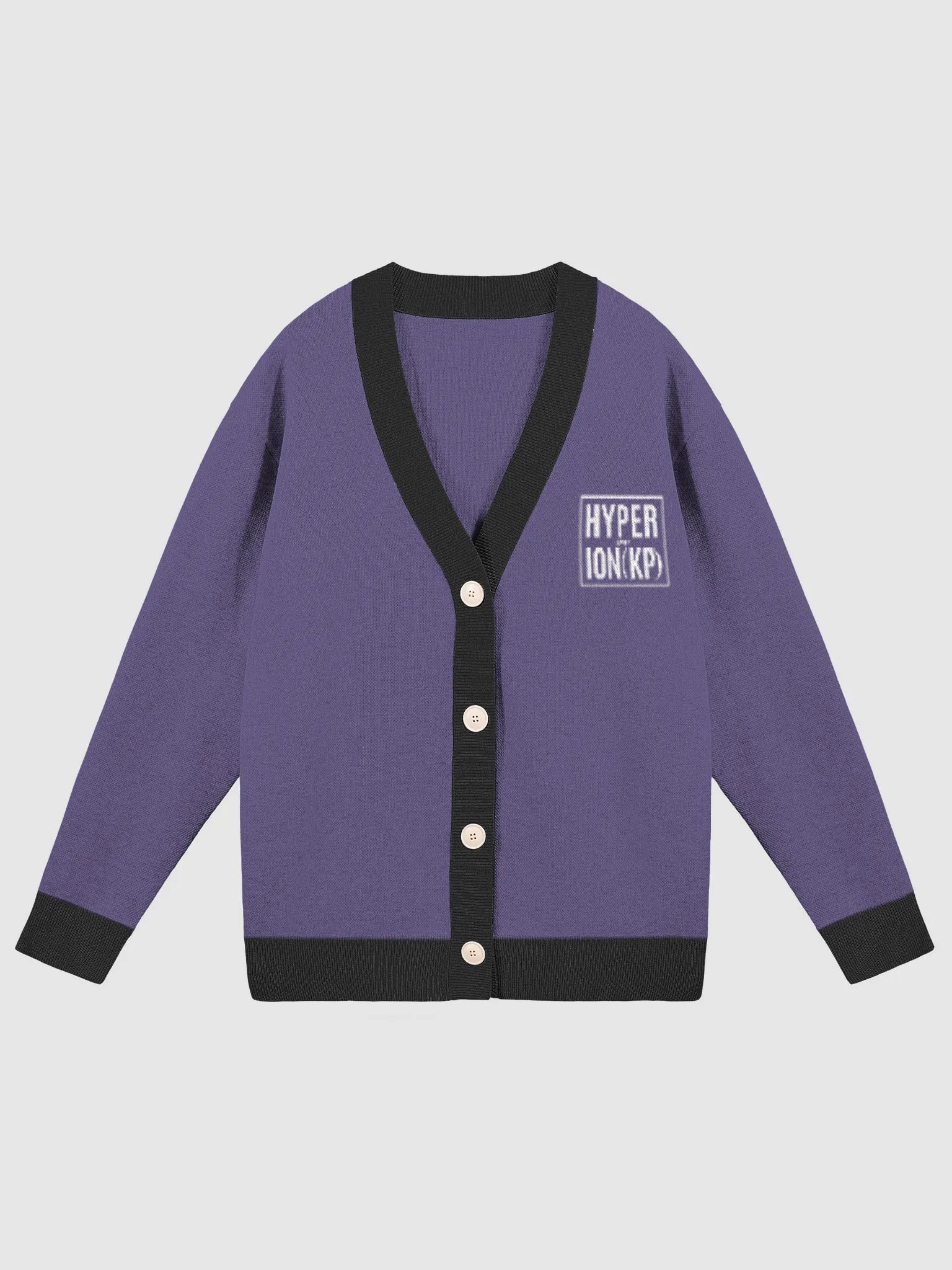 HYPERION(KP) Purple Cardigan product image (2)