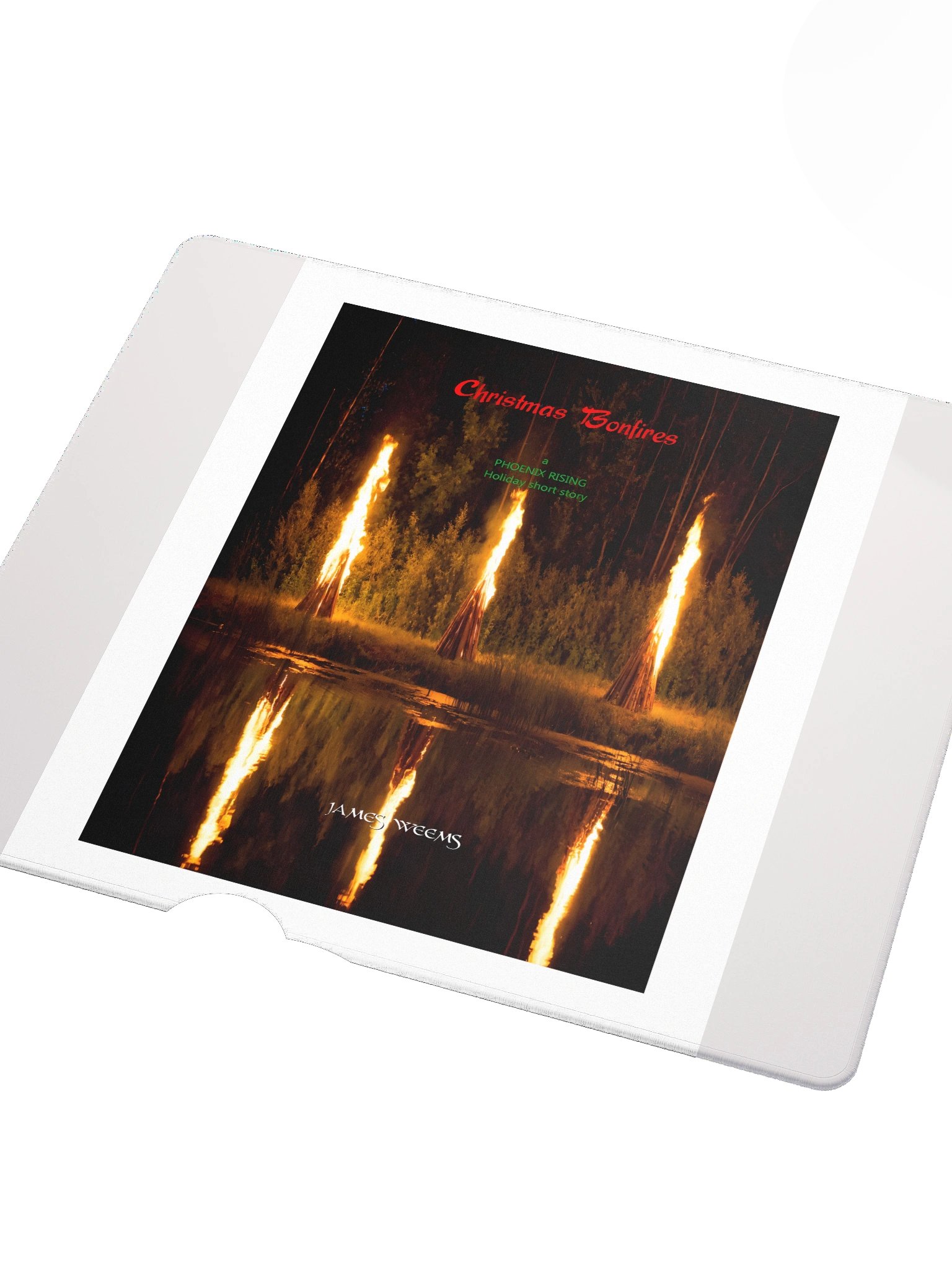 Christmas Bonfires Gaming Mouse Pad product image (6)