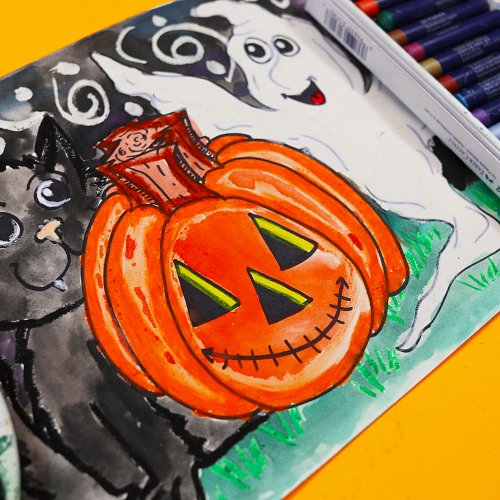 Looking for Halloween Art Lesson plans for your classroom or homeschooling program? Type HALLOWEENART and I will send you the...