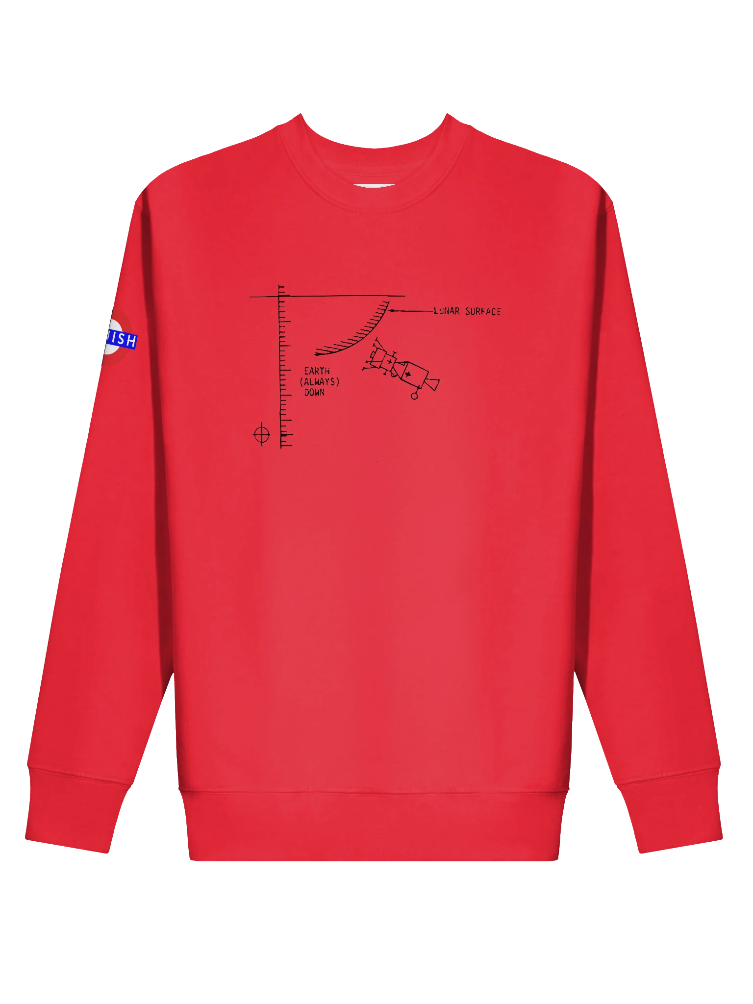 Apollo Lunar Crewneck - Black product image (1)