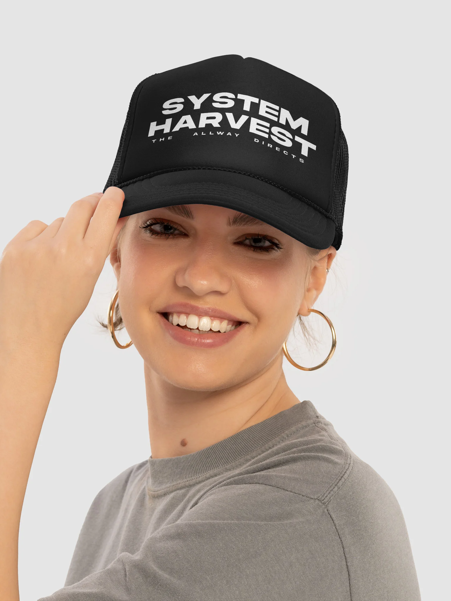 System Harvest Trucker Hat product image (5)