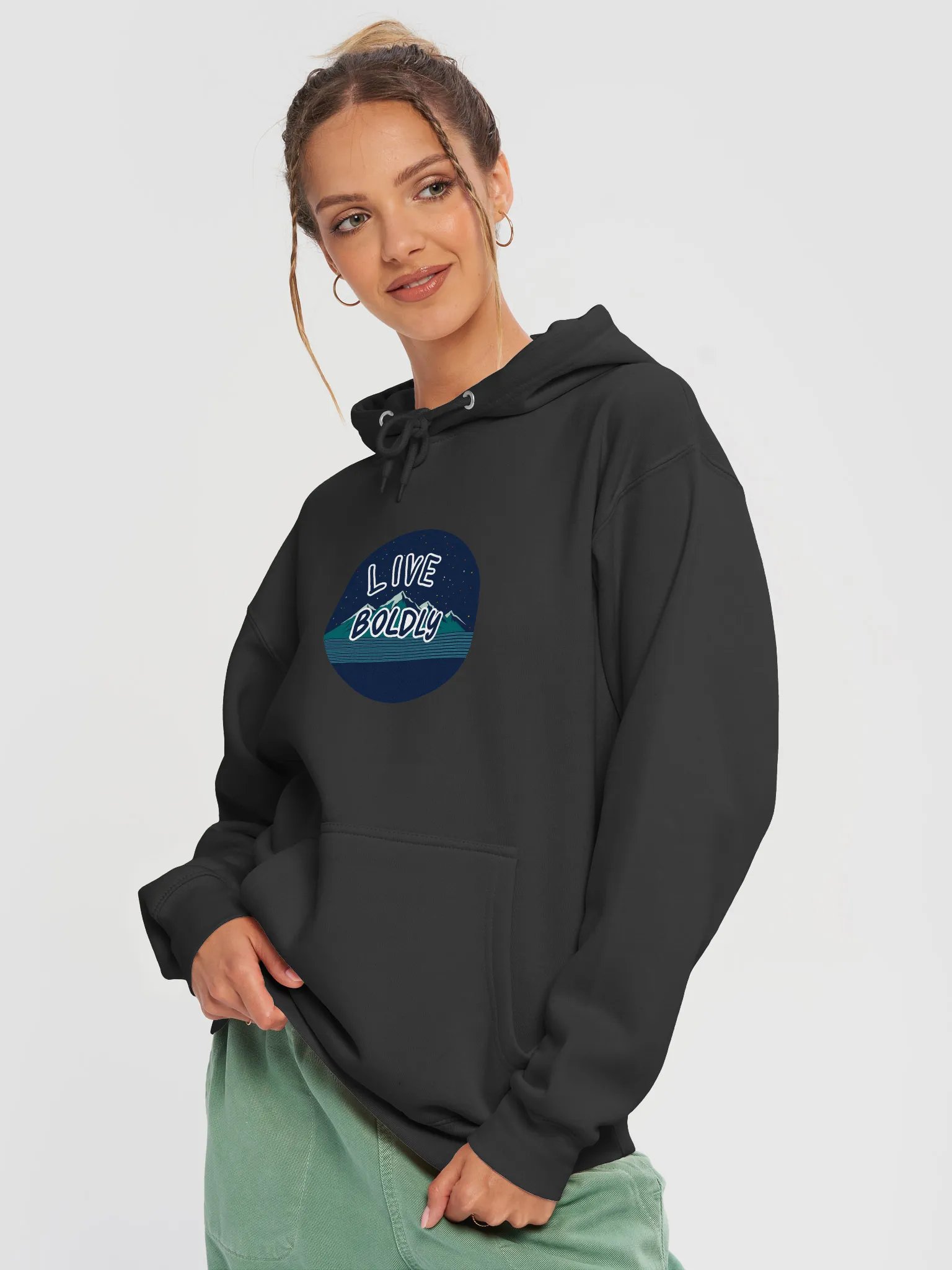 Starry Mountain Boldness Hoodie product image (18)
