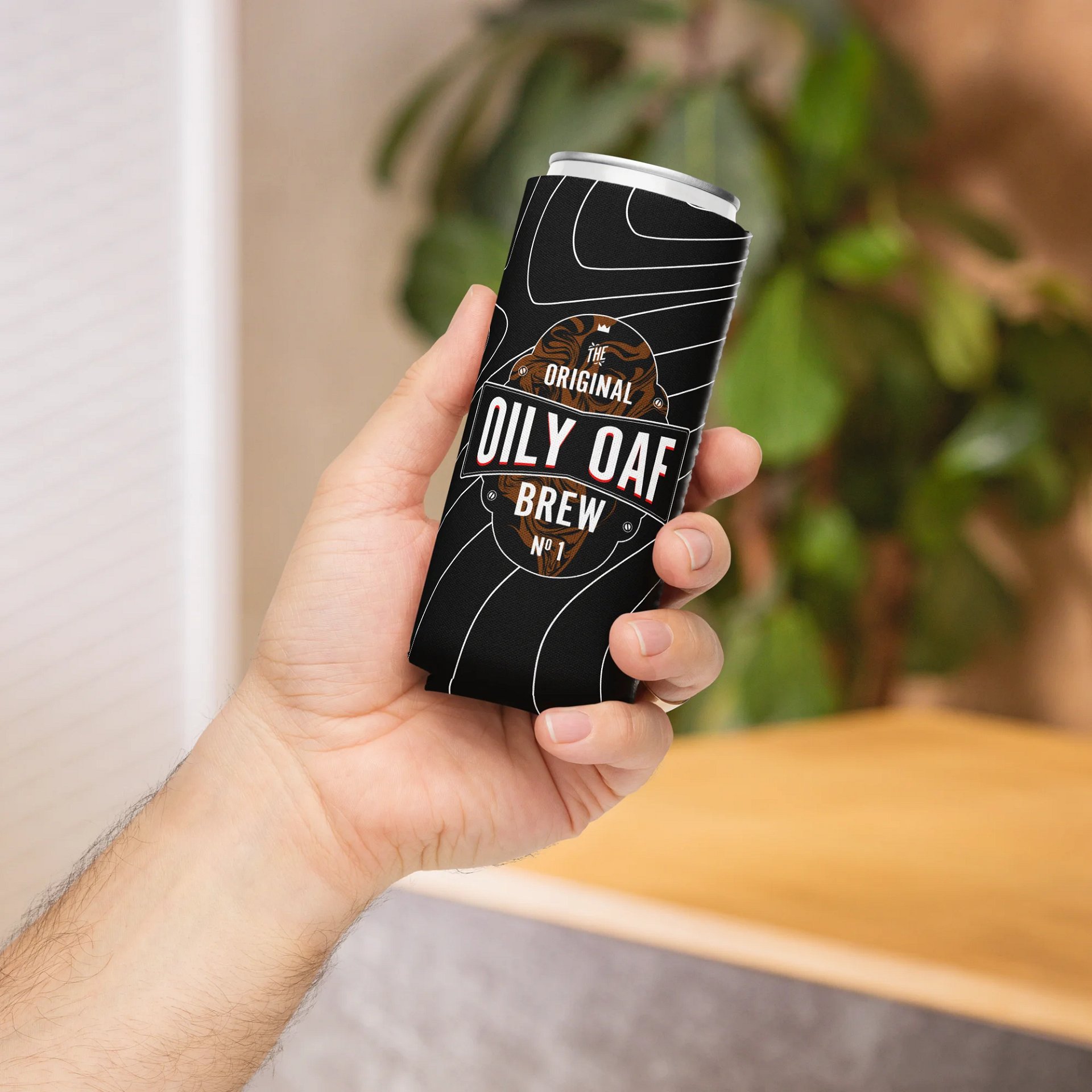 DRG Oily Oaf Brew can cooler product image (6)