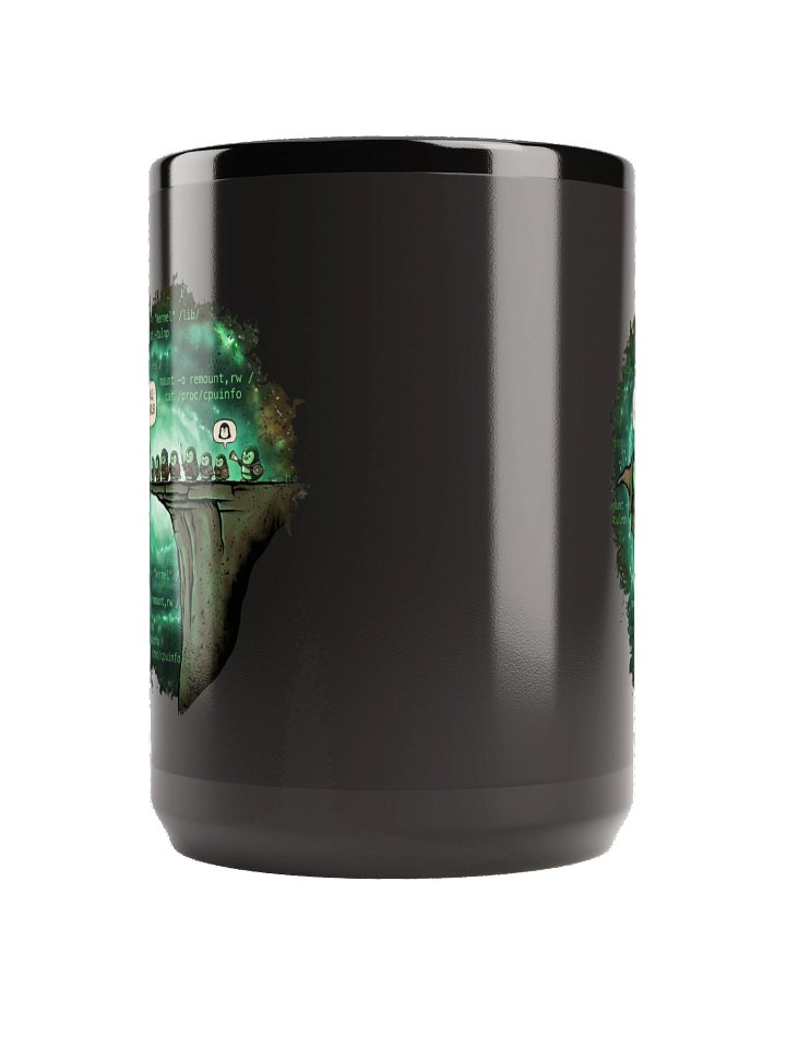 Compile, You Fools! Linux Cartoon Mug product image (2)