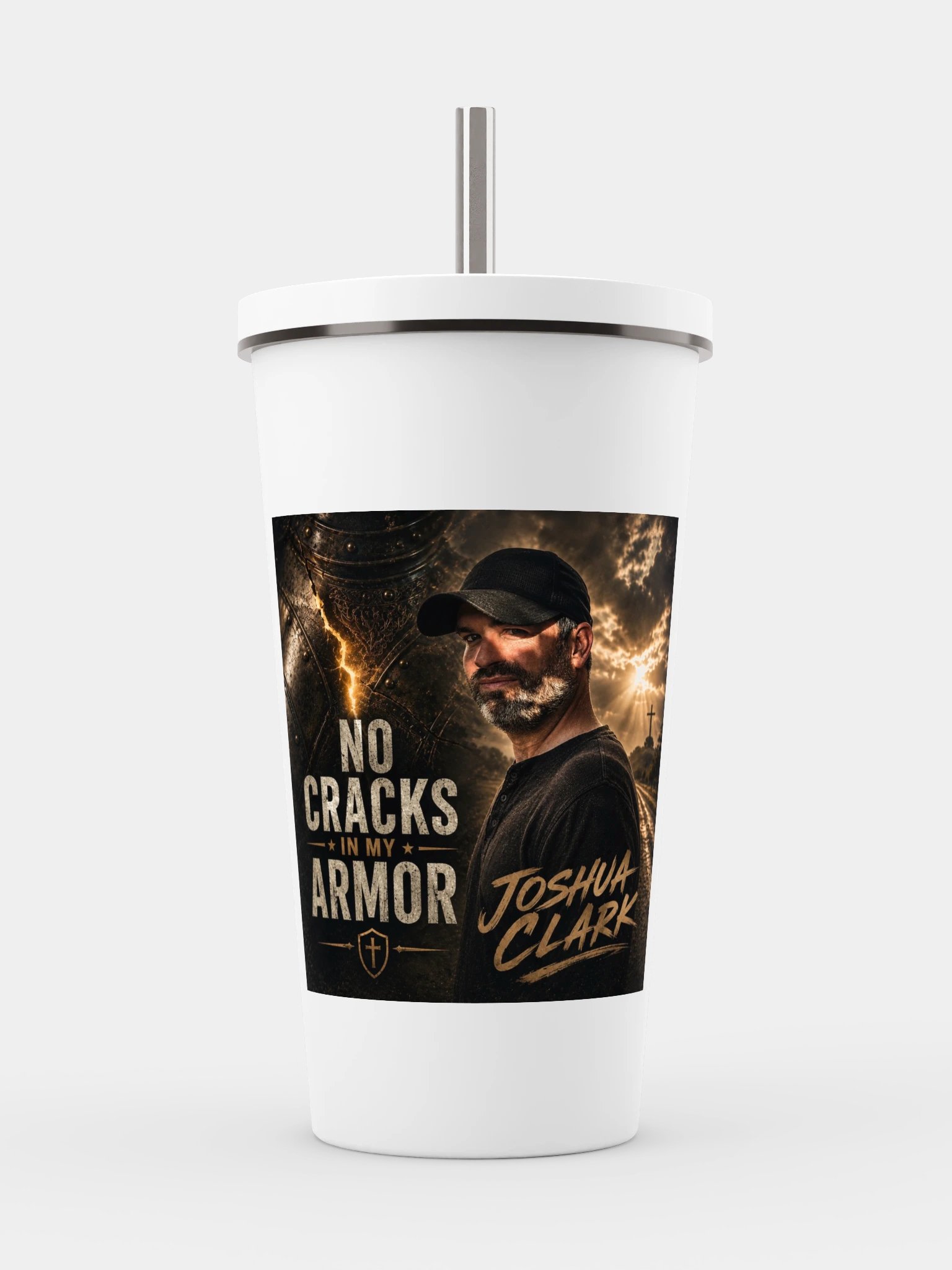 No Cracks In My Armor Insulated Tumbler product image (1)