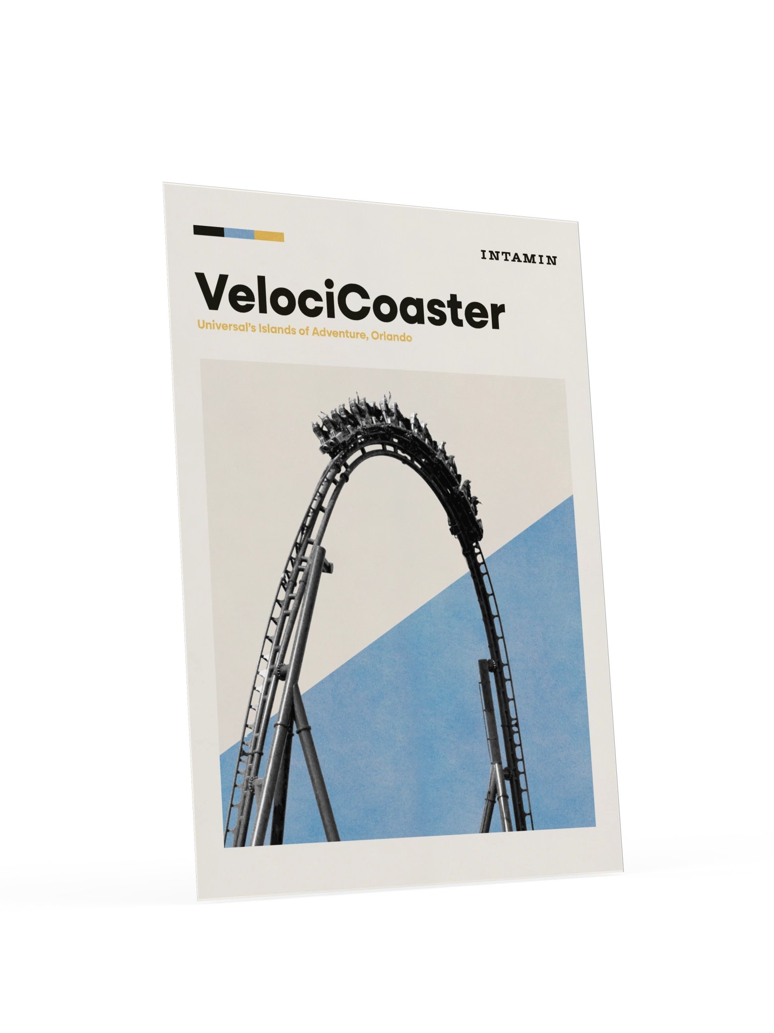 VelociCoaster Mid-Century Modern Poster product image (5)