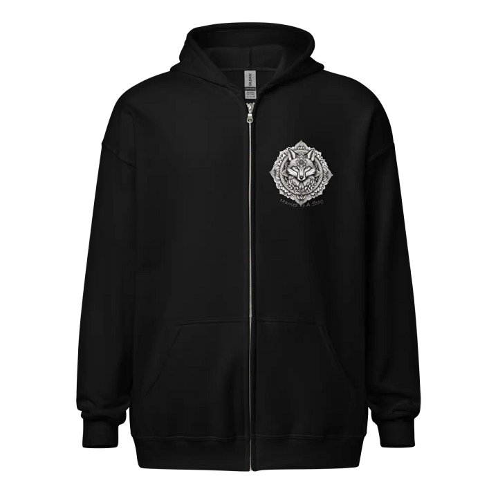 Married To A Stag Always Together Stag and Vixen Mandala Back Print Zippy product image (1)