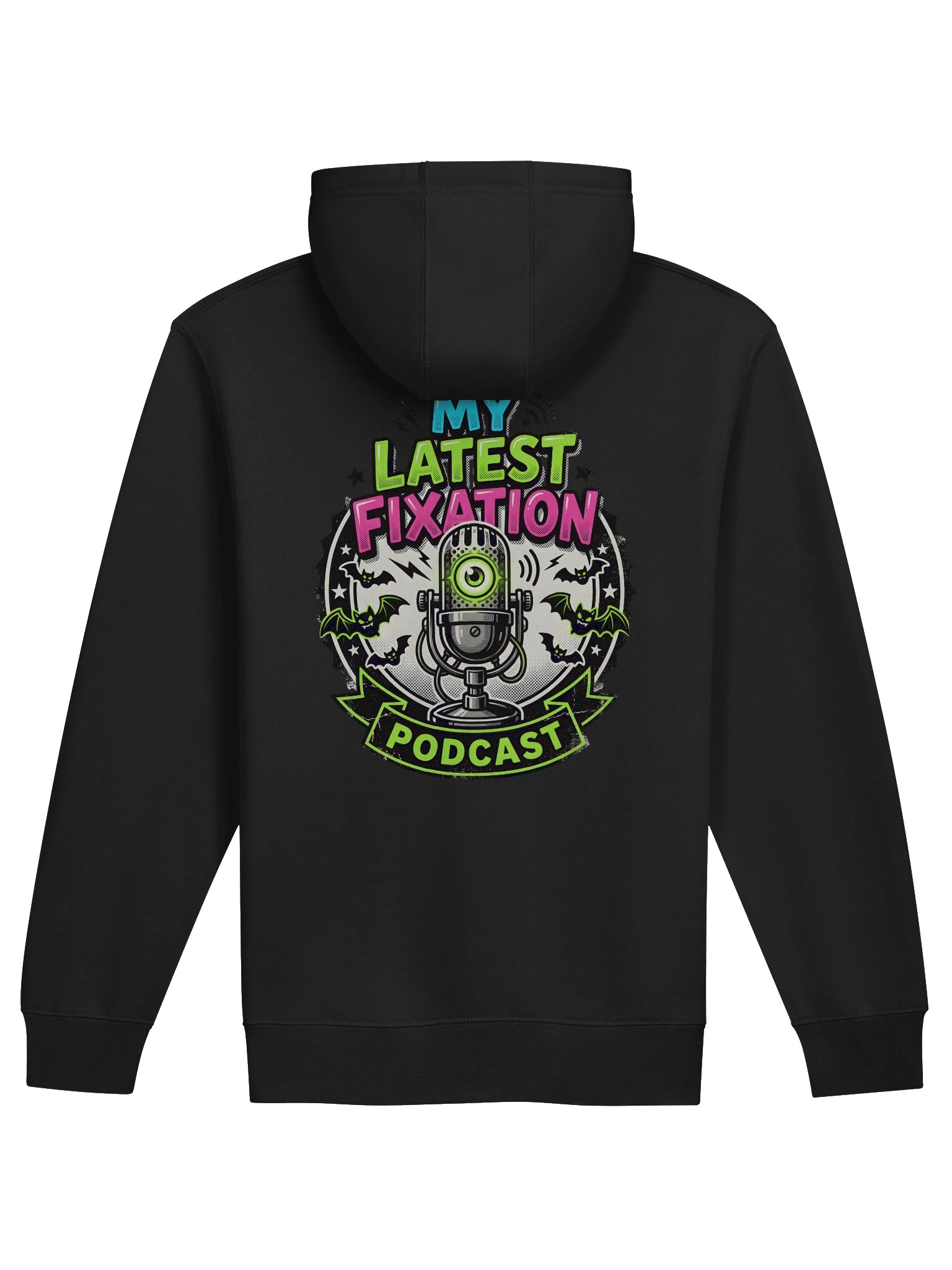 Stay Curious Neon Zip Hoodie product image (2)