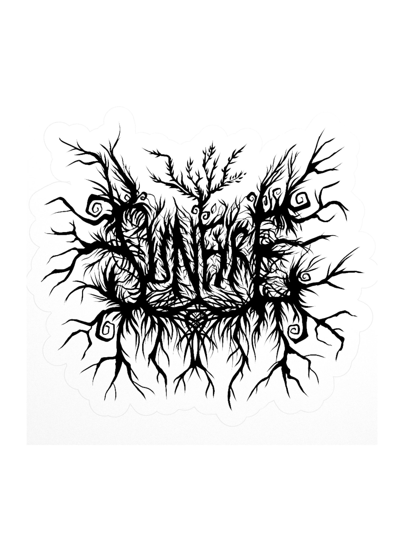 Sunfyre Metal Logo on White product image (3)