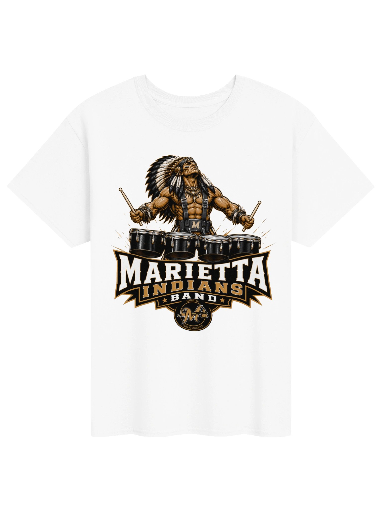 Marietta Band Tee Gildan 5000 Heavy Weight Tee product image (91)