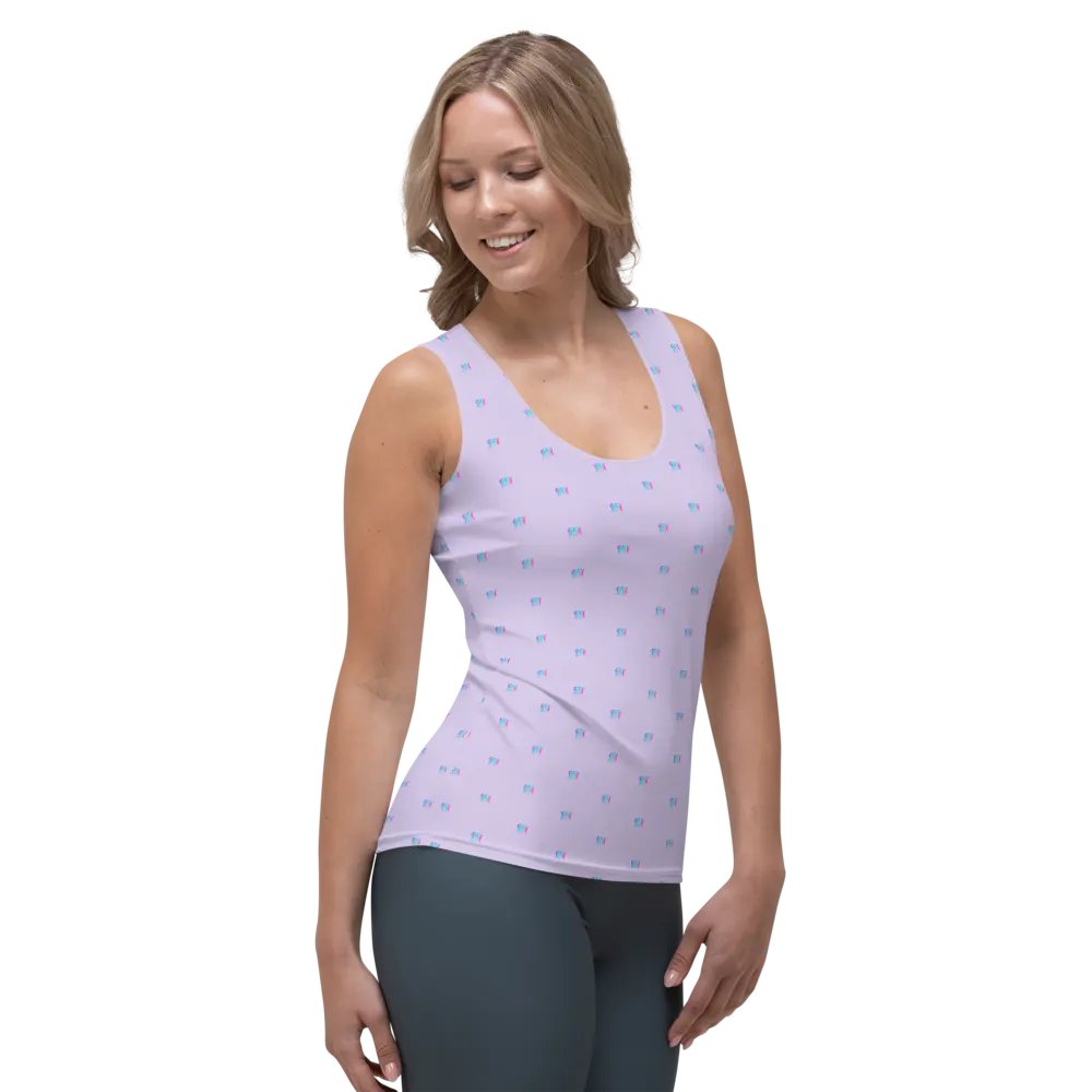 Gay Reflections (LAG Colors) All Over Print Fitted Tank Top product image (6)