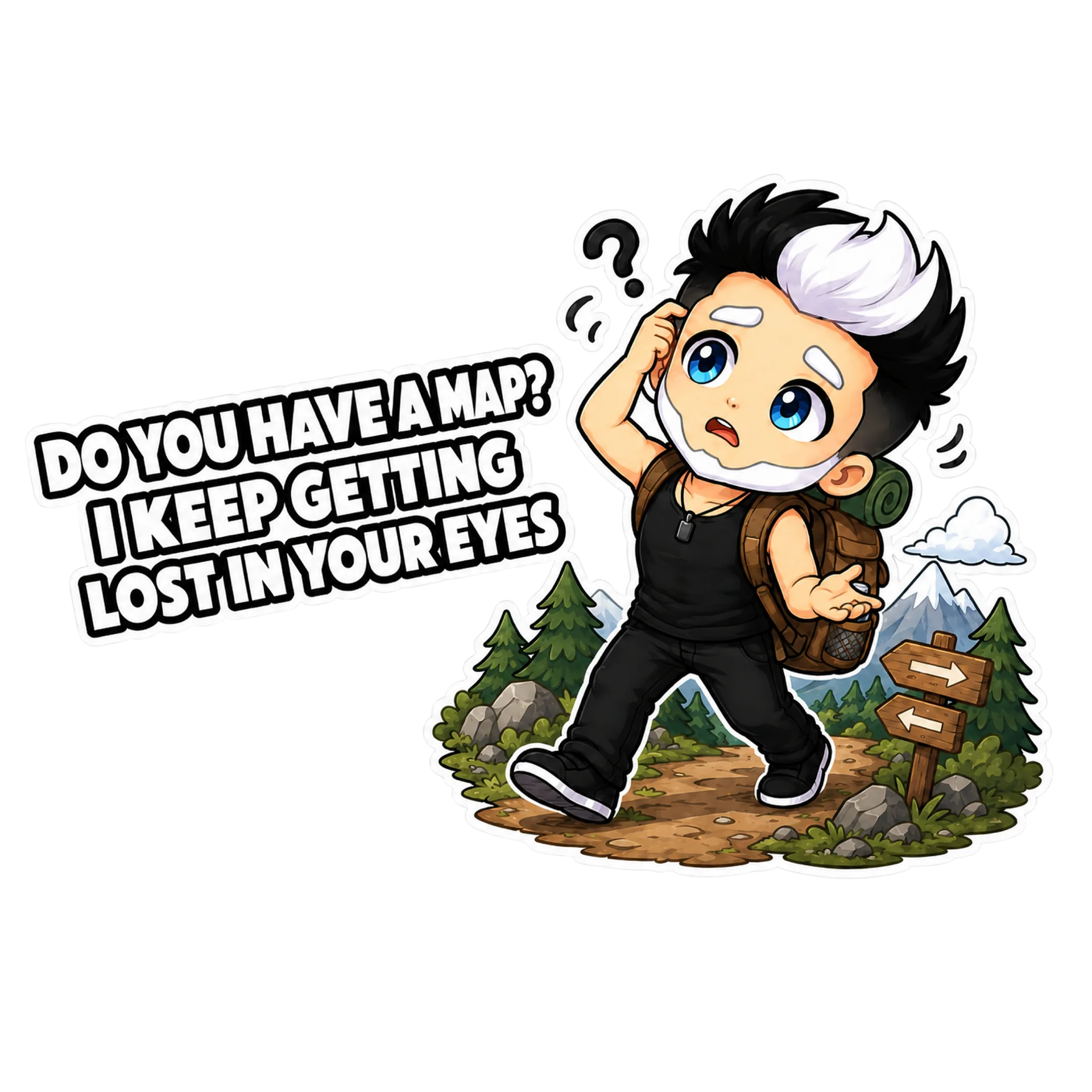 Pick Up Line Stickers product image (1)