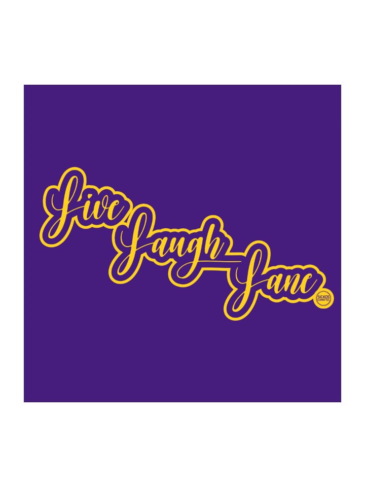 Live Laugh Lane Sticker 2 Sizes product image (1)