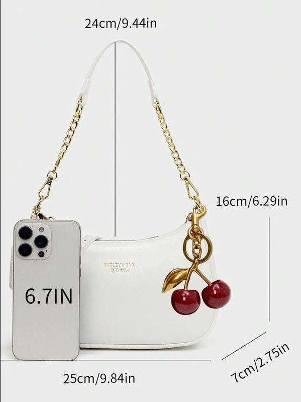 ADLEST 2025 Y2K Crescent Shoulder Bag – PU Leather Crossbody Underarm Handbag for Women product image (7)