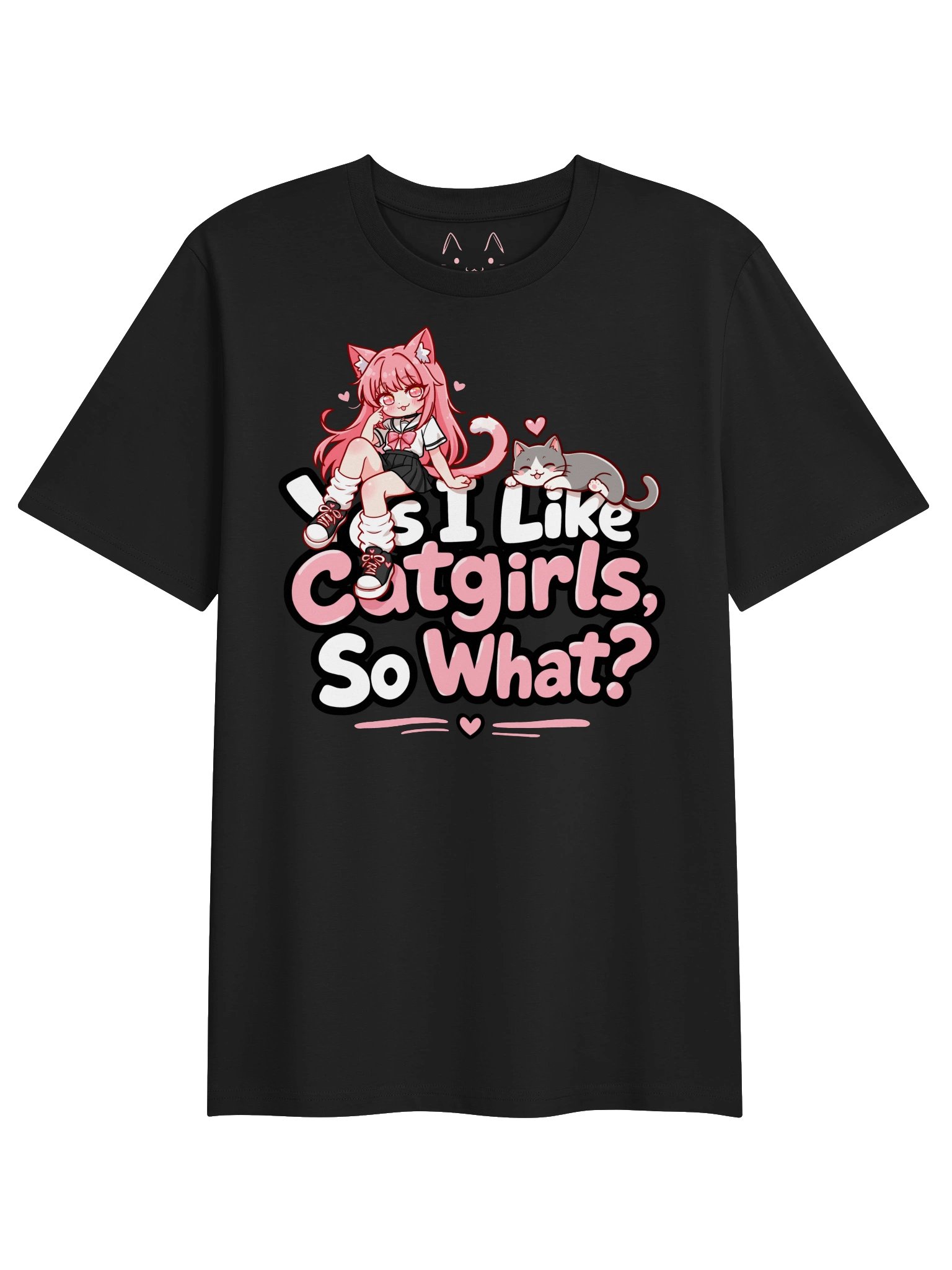 I Like Catgirls ☆ Kiska T-Shirt product image (1)