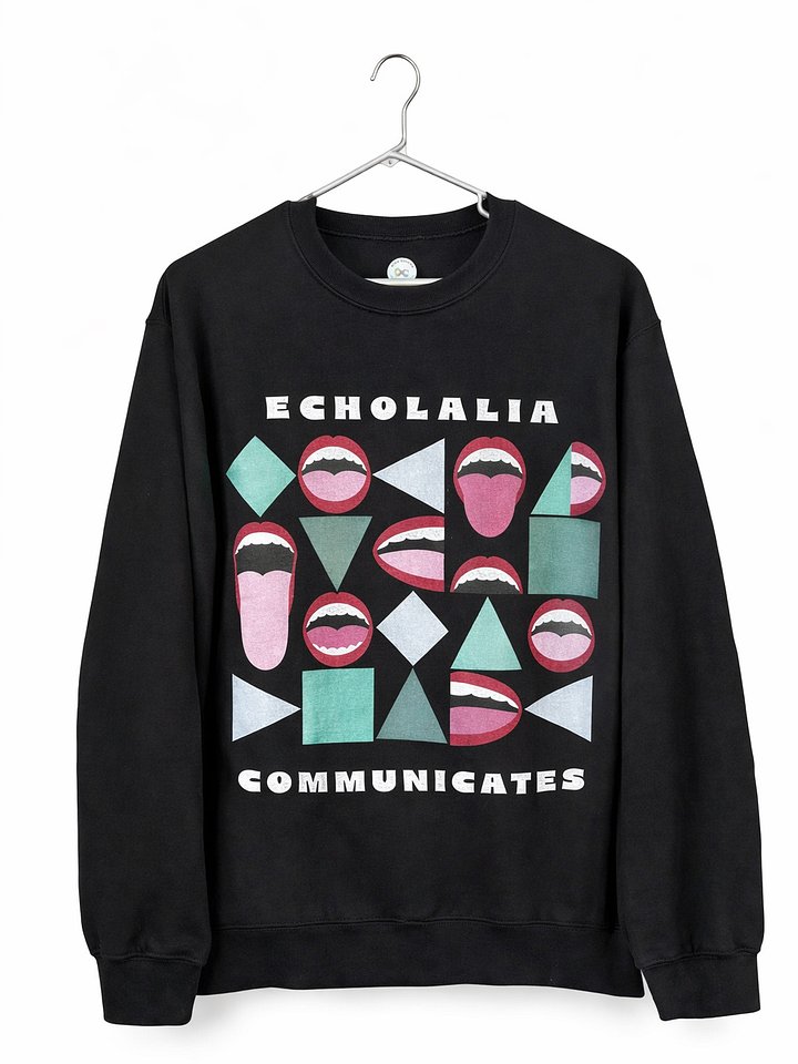 Echolalia Communicates - Unisex Crewneck product image (1)