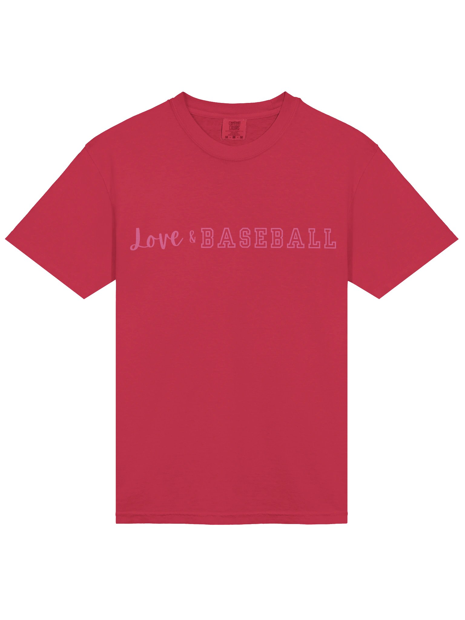 Love & Baseball - Tshirt with Back Design product image (20)