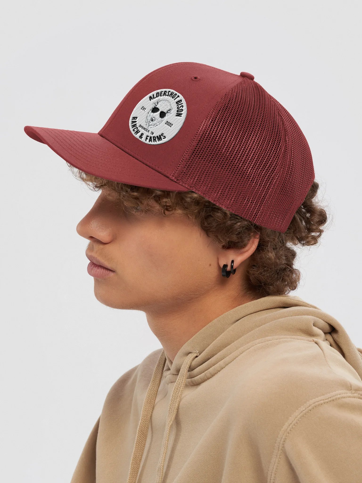 Aldershot Bison "Staff” Trucker Hat product image (1)