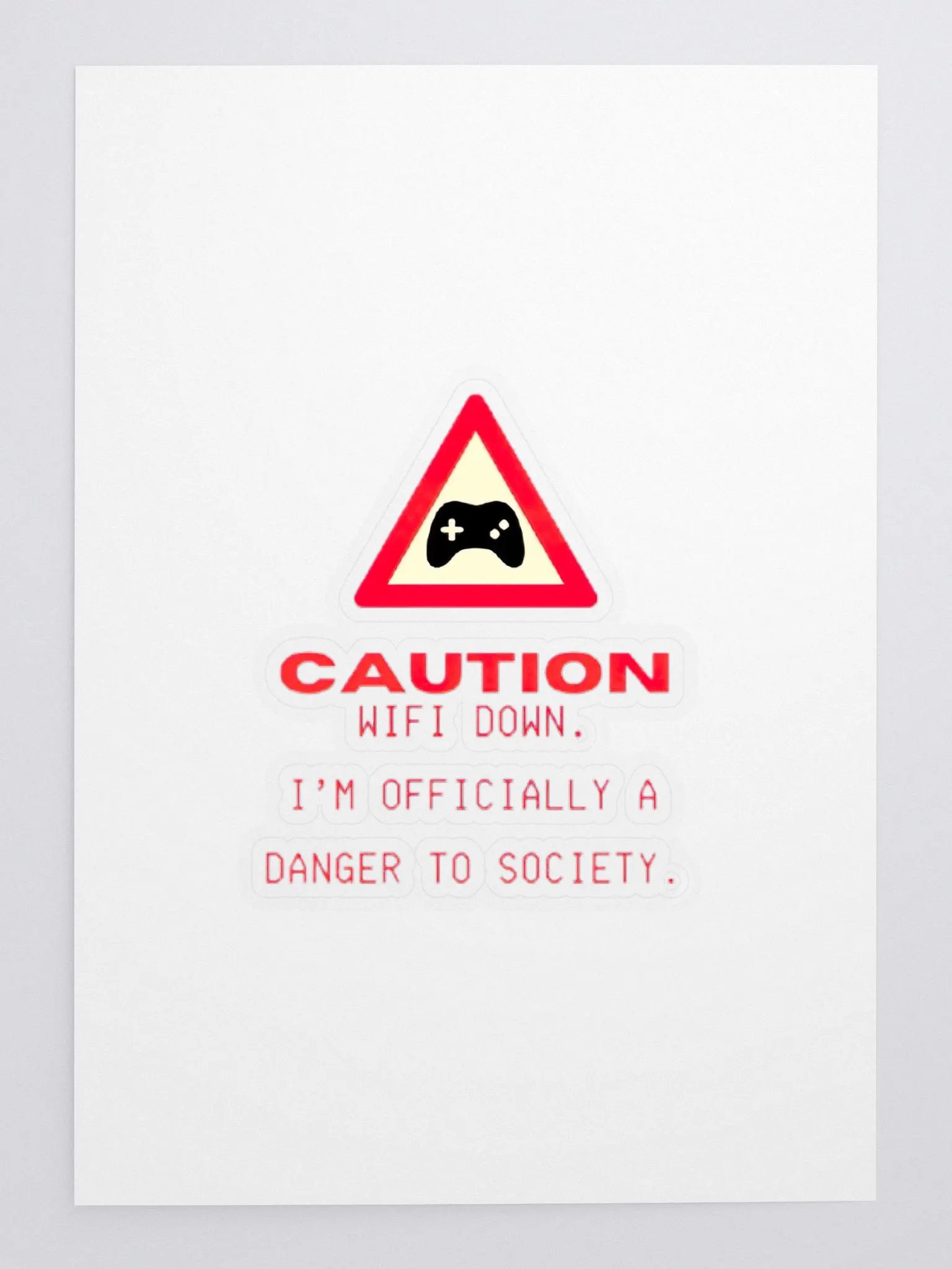 Caution WiFi down! product image (1)