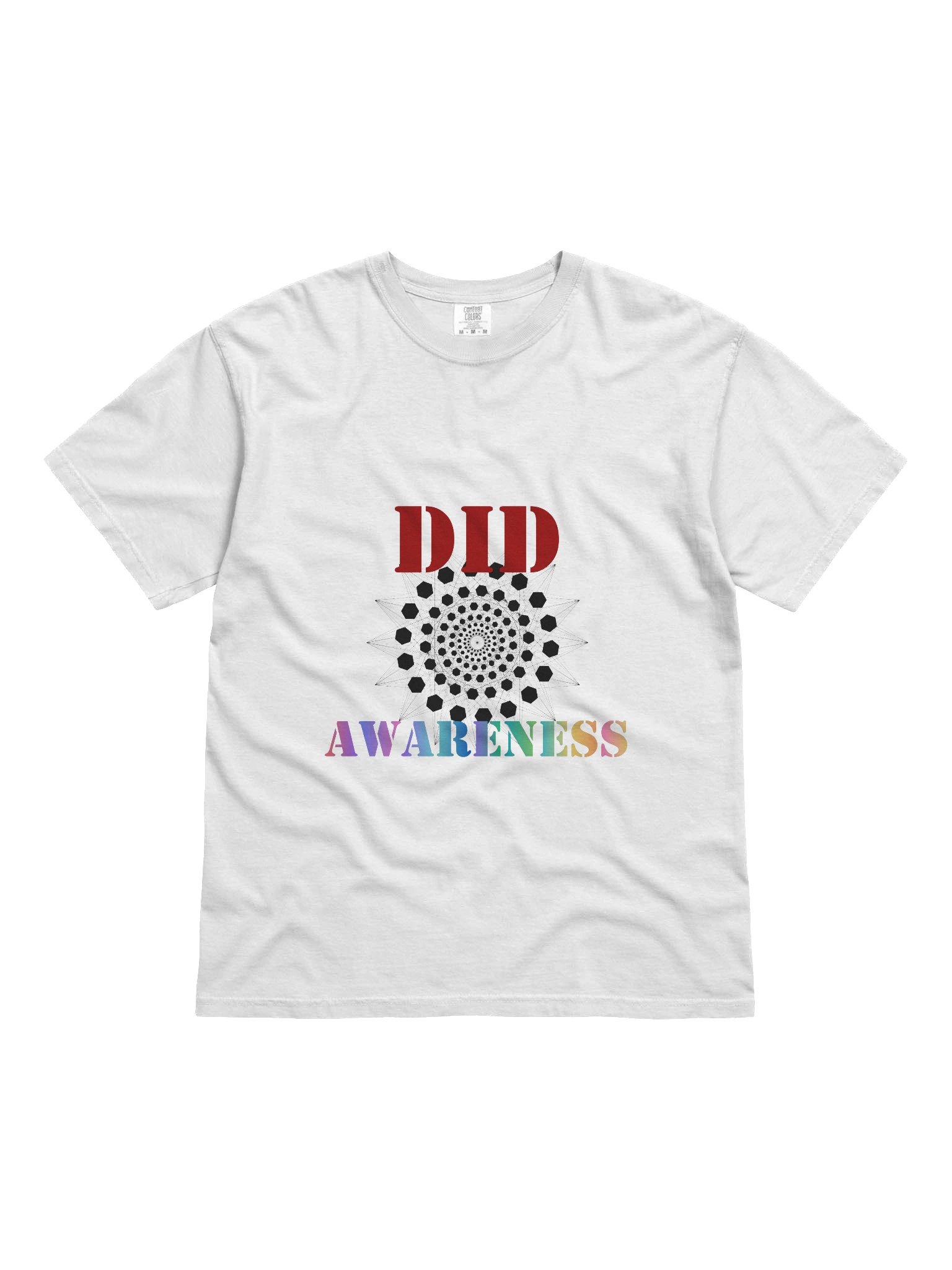 DID Awareness Fractal T-Shirt product image (1)