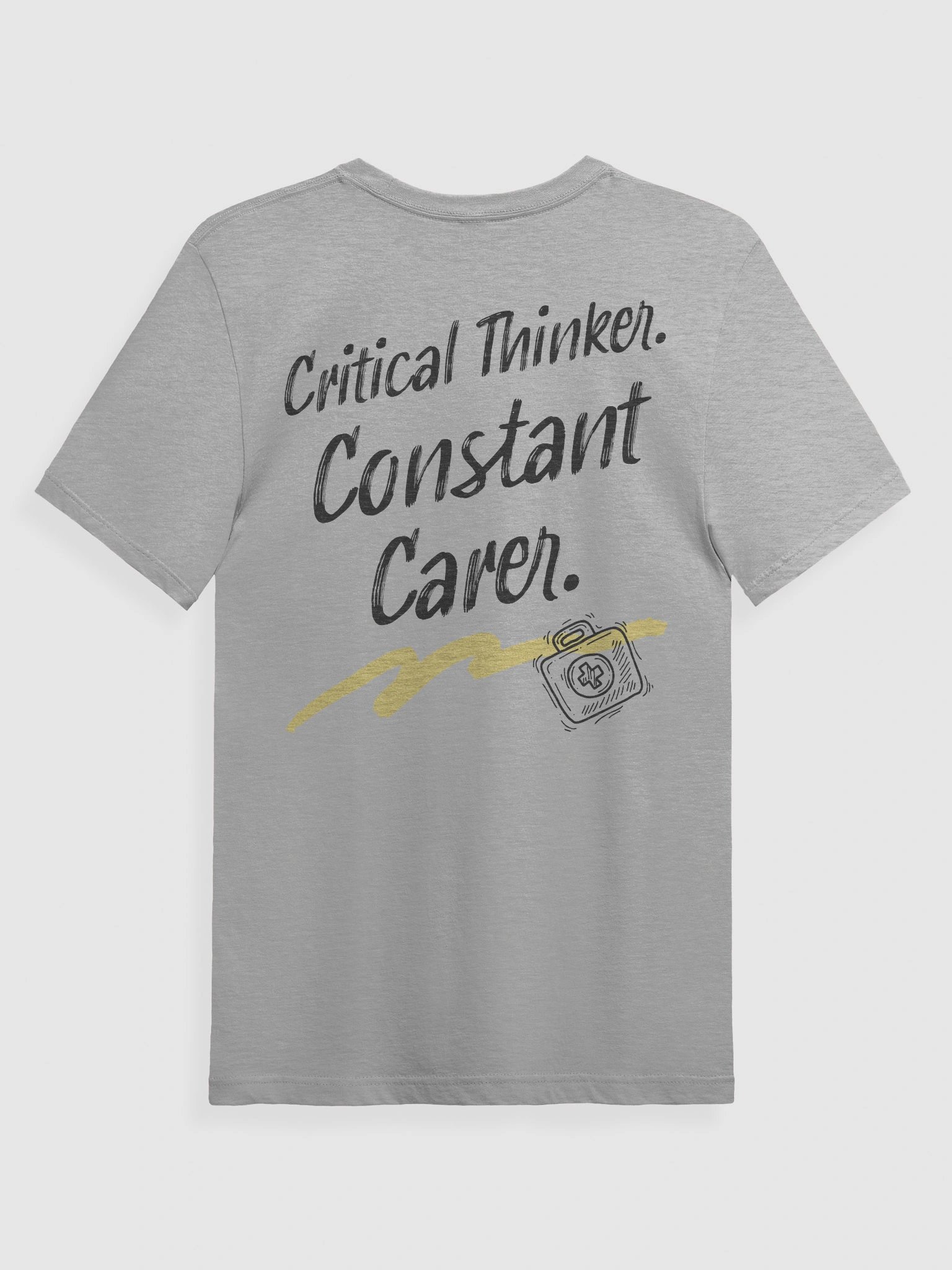 Critical Thinker. Constant Carer. T-Shirt product image (2)