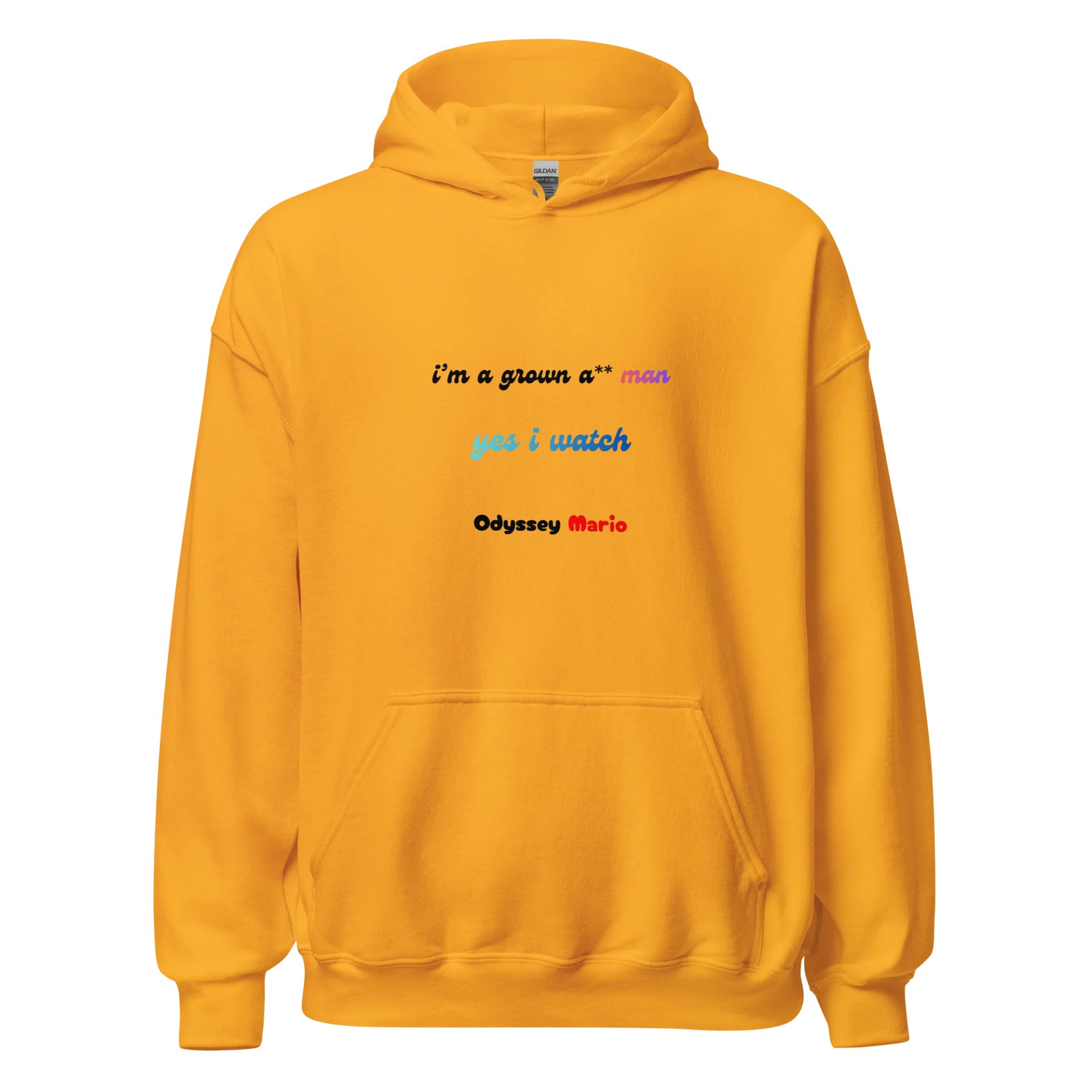 yes i watch Odyssey Mario hoodie product image (1)