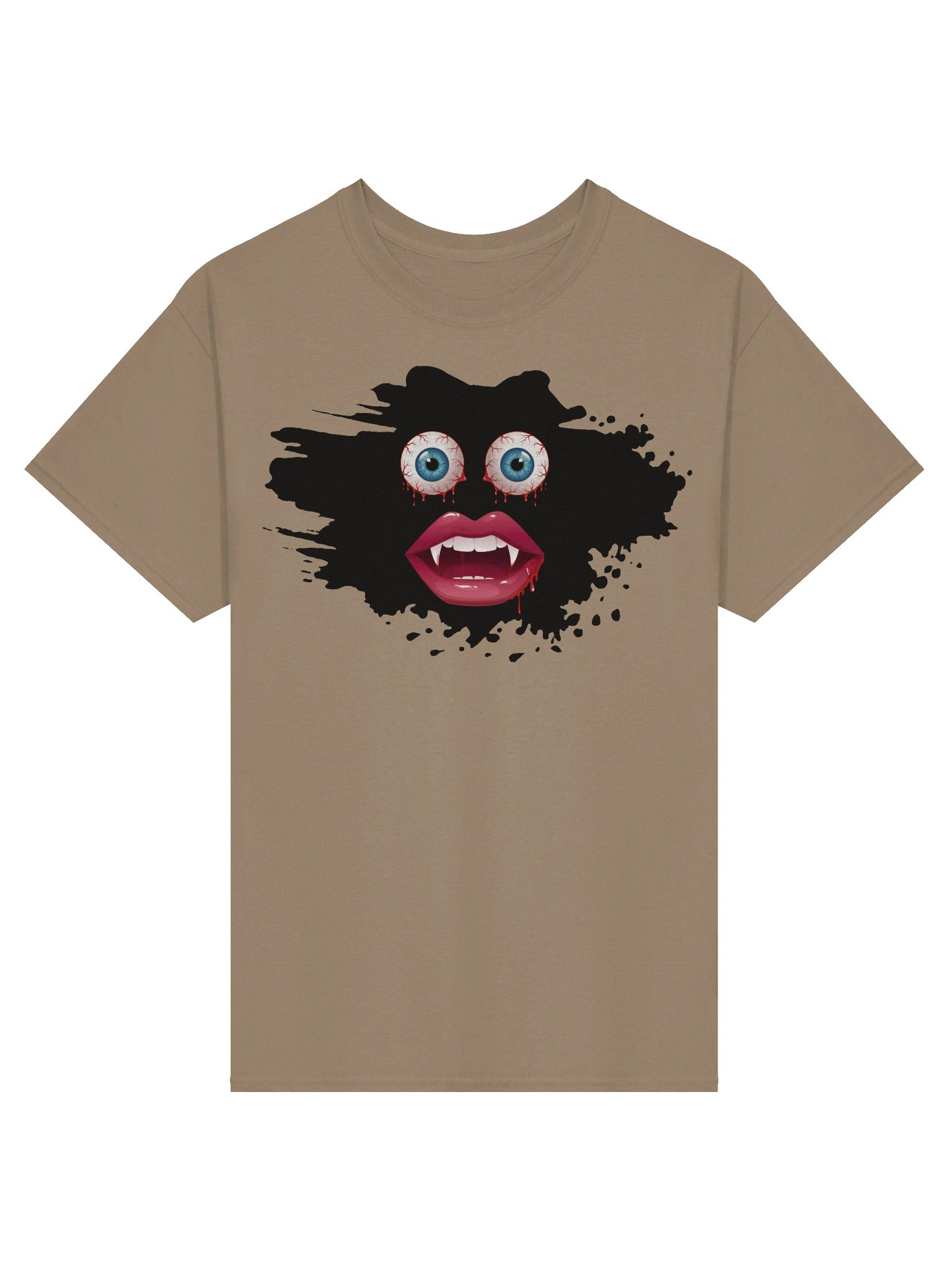 Vampy Vibes Dripping Eyes T-Shirt product image (1)