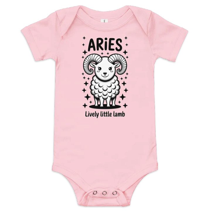 Lively Little Lamb Baby Onesie product image (1)