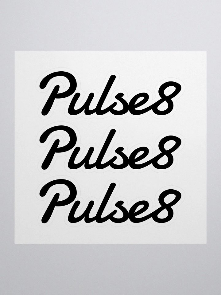 3x Classic Logo Stickers (Medium) product image (1)