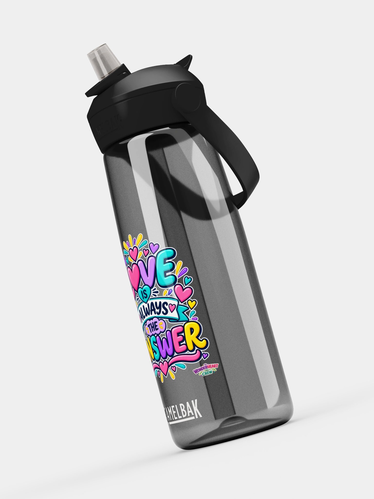 CamelBak Thrive® Flip Straw Inspirational Water Bottle - Love is Always the Answer. product image (6)