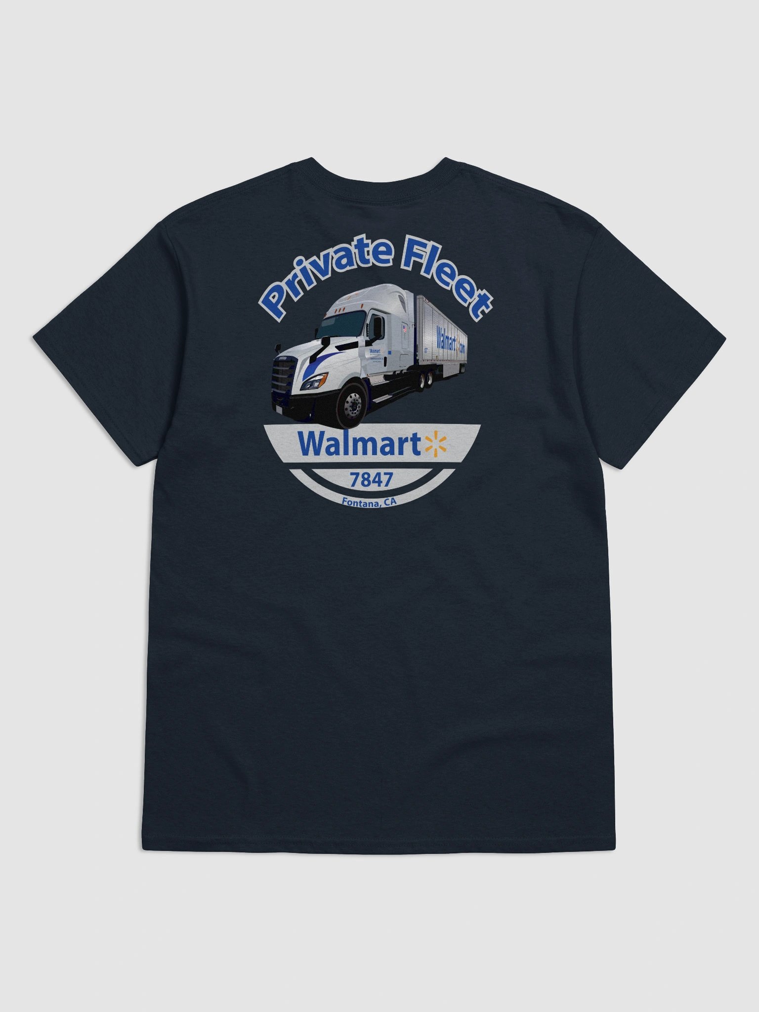 7847 Fontana Walmart Private Fleet tshirt product image (1)