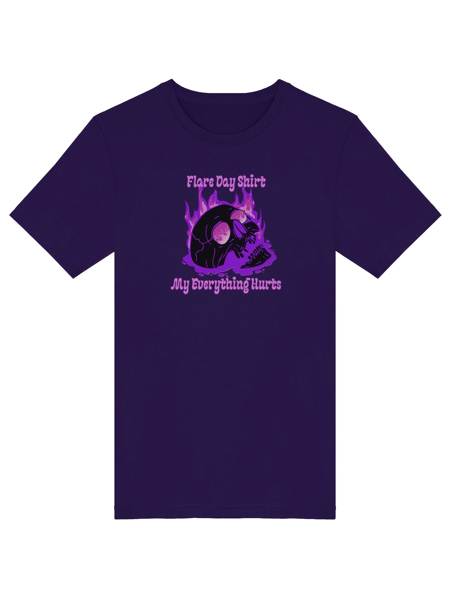 My Everything Hurts! Supersoft Unisex Tee (Purple Design) product image (5)