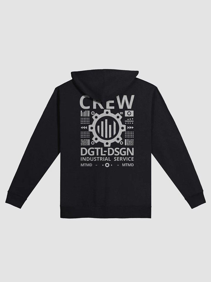 MTMD Crew 2025 Black Zip-up Hoodie product image (2)