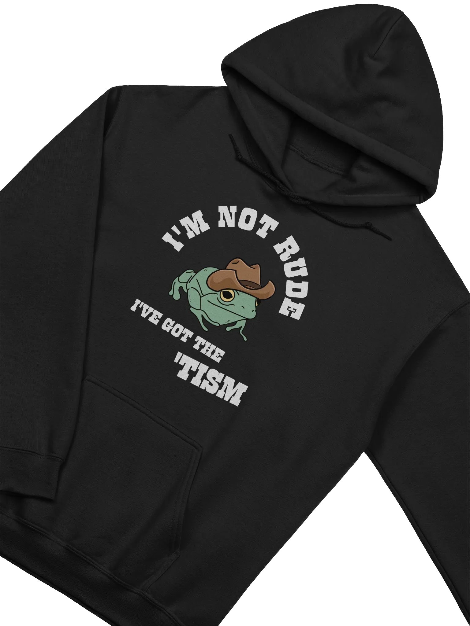 I'm Not Rude I've got The 'Tism Frog Hoodie product image (2)