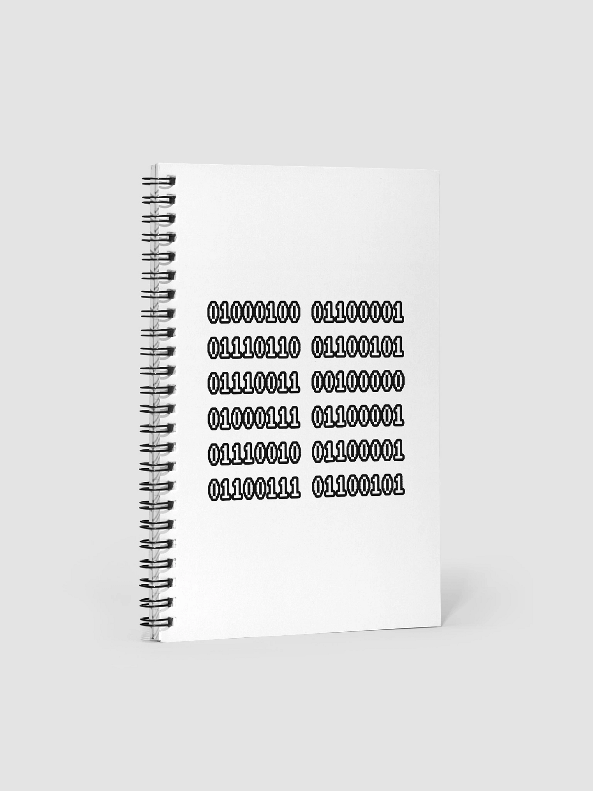 Dave's Garage Binary Spiral Notebook | Dave’s Garage