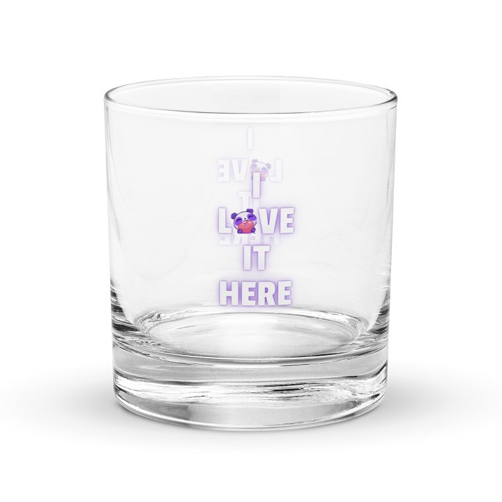 I Love It Here Rocks Glass product image (1)