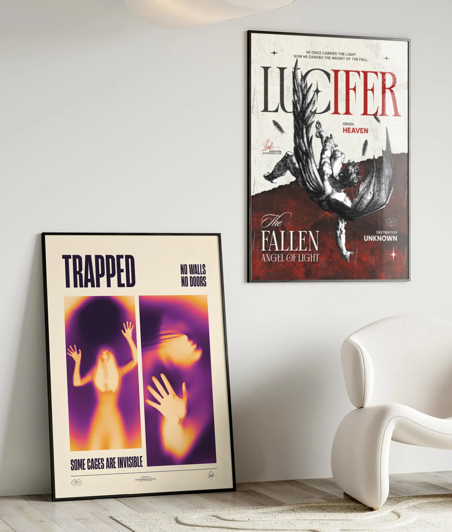 "TRAPPED" Framed Poster product image (3)