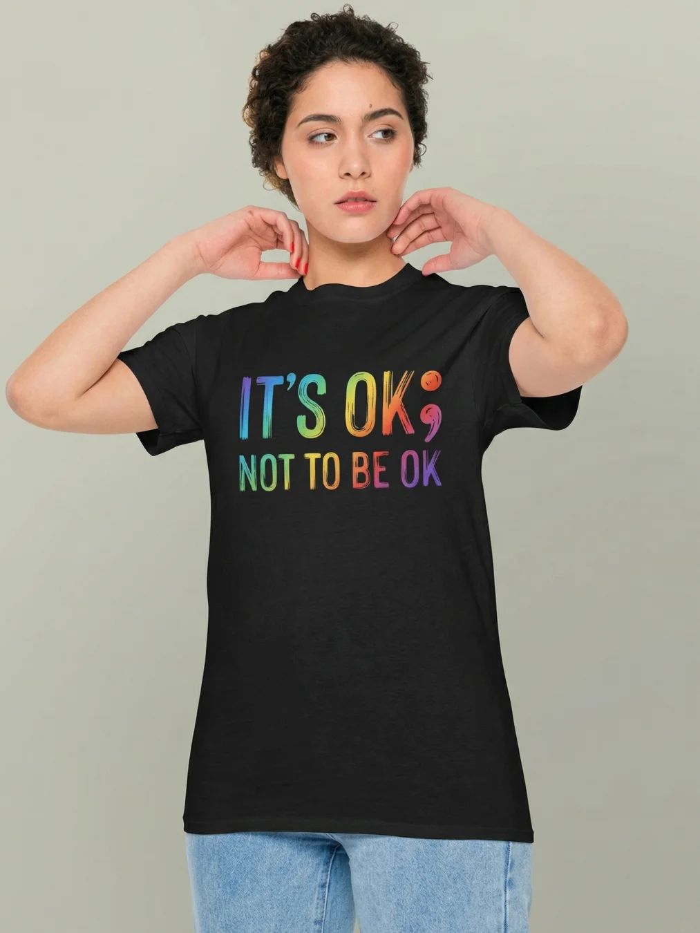 It's OK; Not To Be Ok T-shirt product image (5)