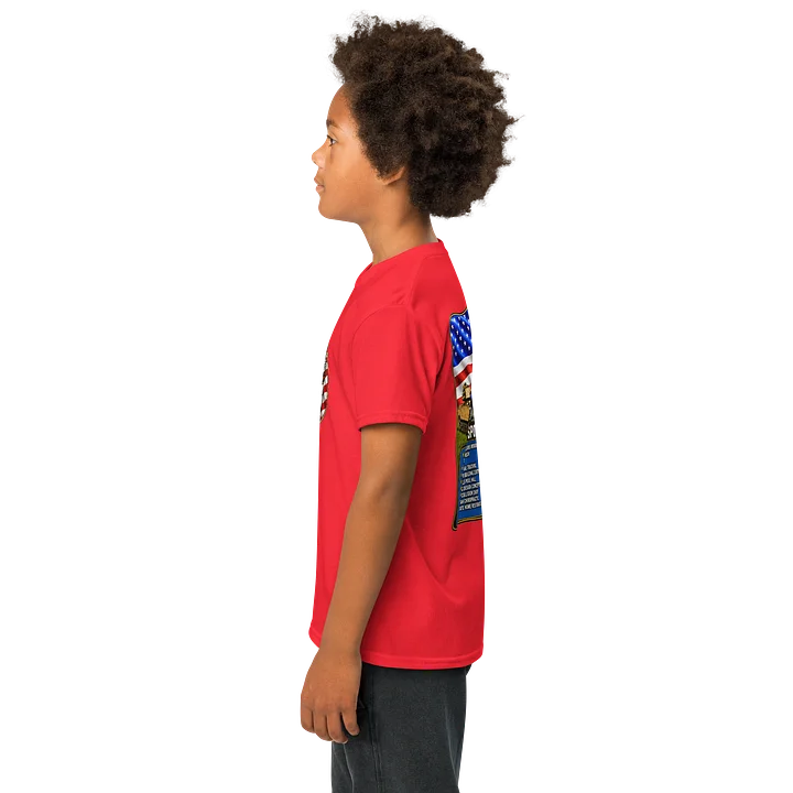 Youth - Gildan Youth Sports Tee 8000B - Red product image (2)