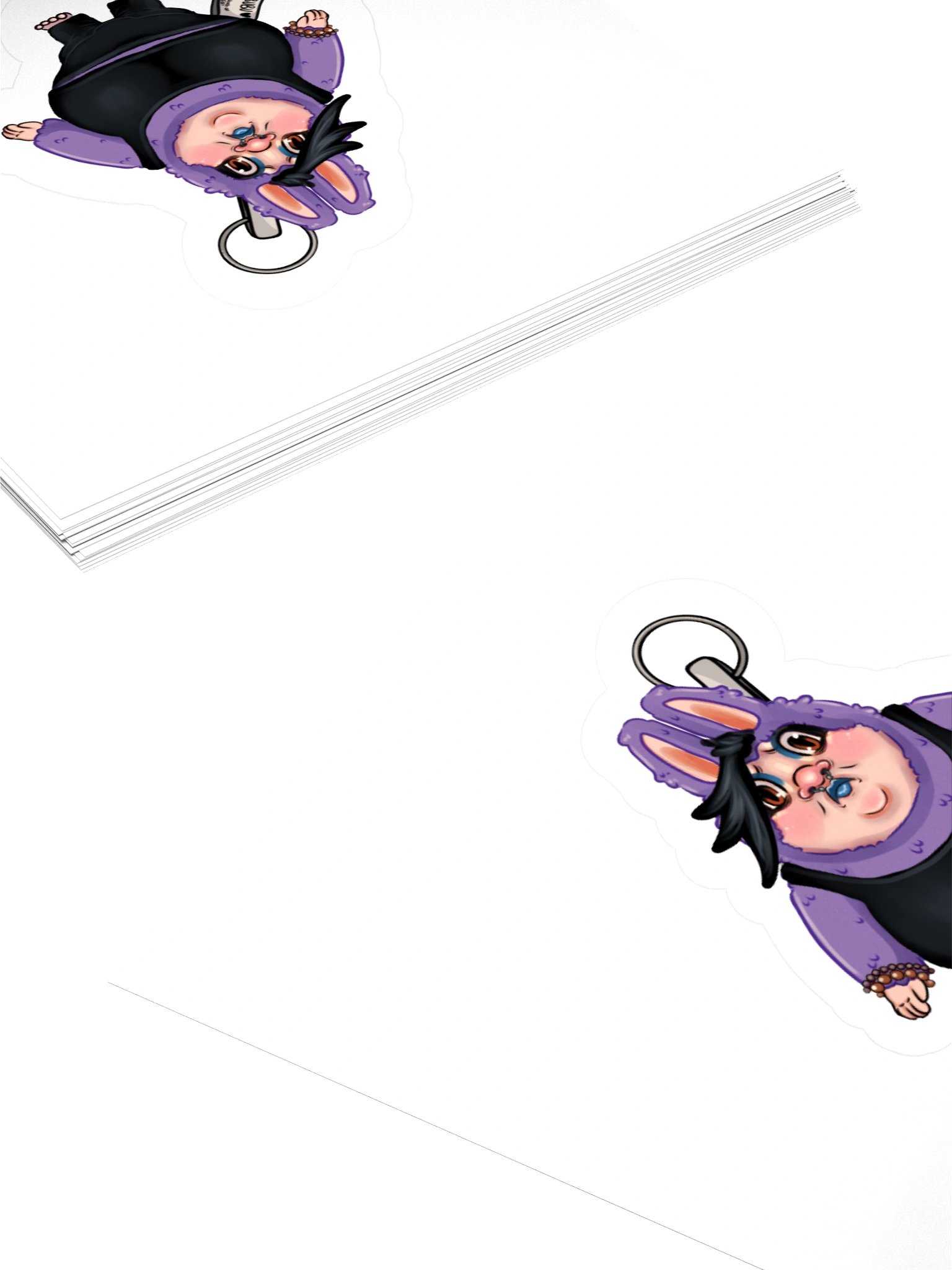 Rozbubu Goth Baddy Sticker product image (4)