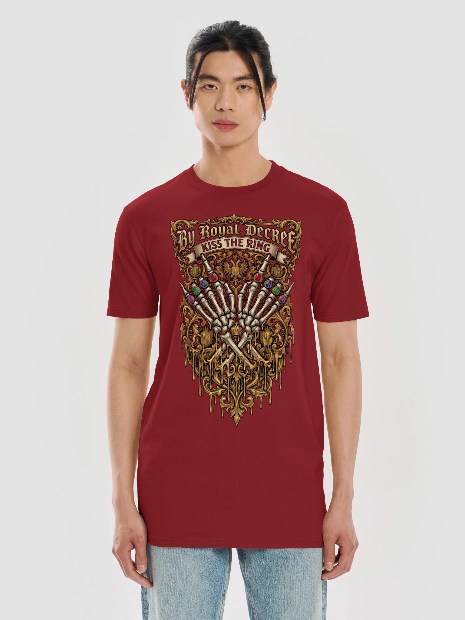 By Royal Decree - Kiss the Ring Royal Tee Red product image (5)