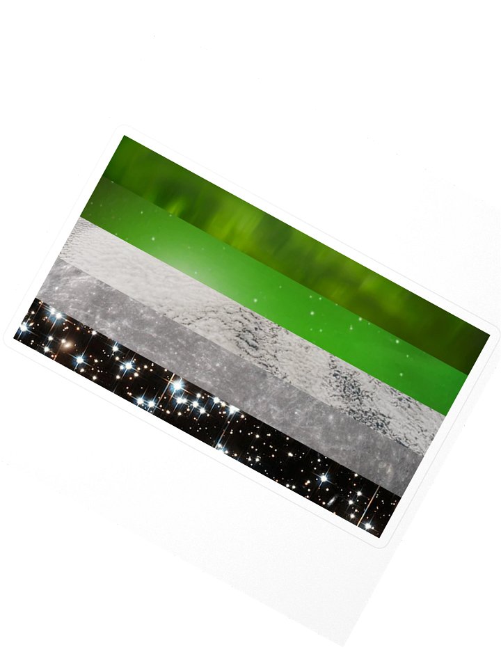 Aro Space Pride Sticker product image (2)
